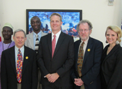 Tom Warth and the BFA Delegation met with US diplomatic officials while in the Gambia.