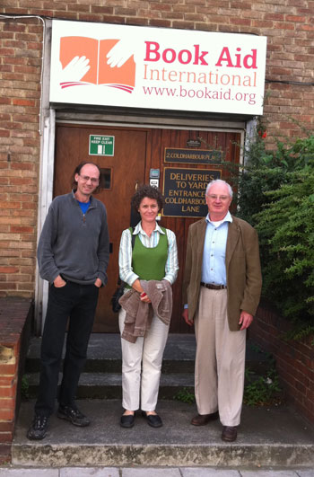 The Book Aid International team in London.