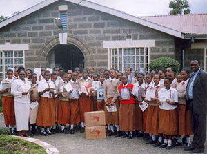 Students from Nakuru region of Kenya